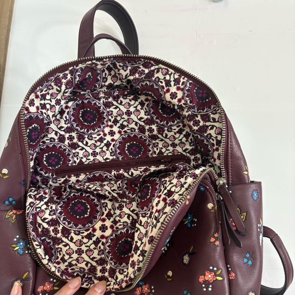 coach henry backpack oxblood Crosby ShopCGX loved Satchel and adds the practicality and comfort of a backpack for something truly unique Vera Bradley Leather Backpack floral